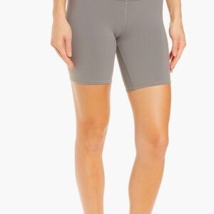 ALO Yoga High Waist Gray Bike Shorts-*Never Worn*